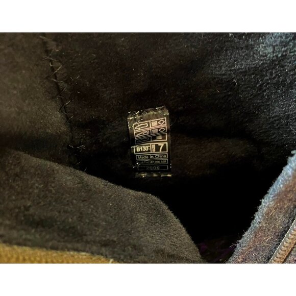 Blowfish “Cocoa” Gray Flannel Side Zipper COMFORT Low Wedge Ankle Boots B130 Sz - Picture 8 of 12